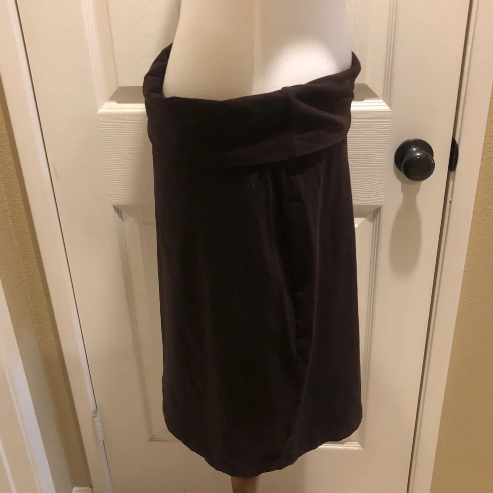 Merona chocolate brown skirt in EUC